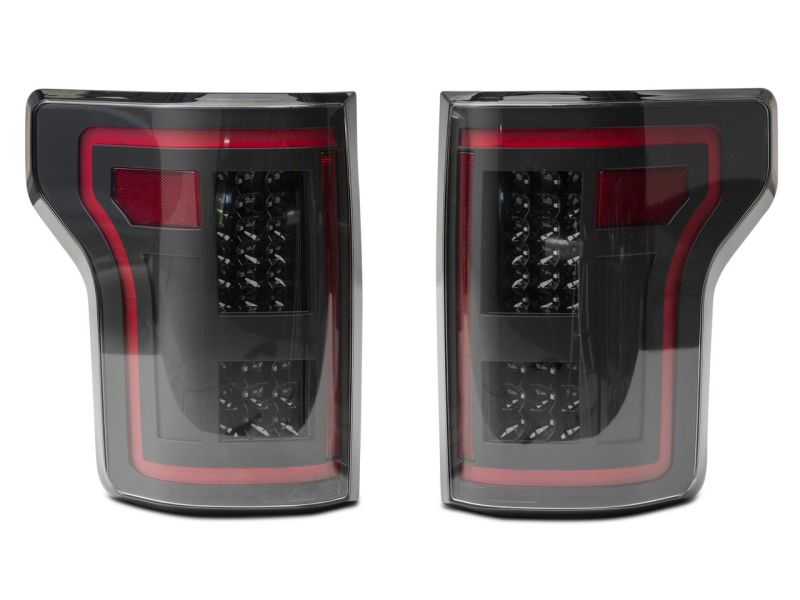 Raxiom 15-17 Ford F-150 LED Tail Lights w/ SEQL Turn Signals- Blk Housing (Clear Lens) T544625 T544625 Photo - Close Up