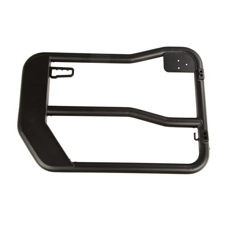 Rugged Ridge Tube Doors Kit, Front, Textured Black, Mirrors; 18-18 Jeep Wrangler JL 11509.15 Photo - Unmounted