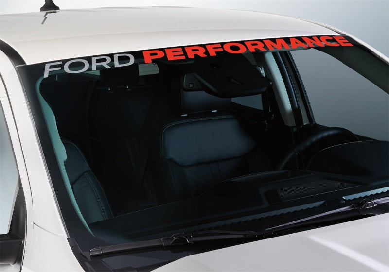 Ford Racing Ford Performance Ranger Windshield Banner - Wht/Red M-1820-RGR M-1820-RGR Photo - Primary