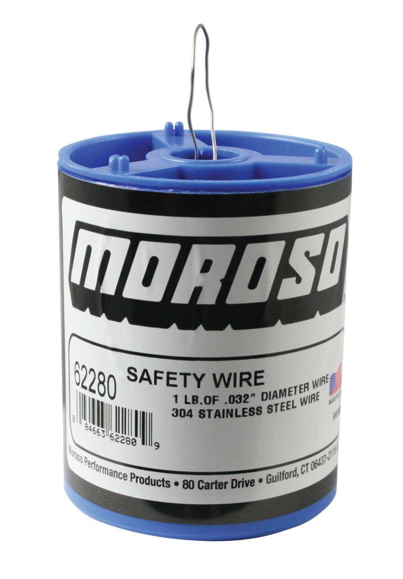 Moroso Safety Wire, Speciality Tools, 1lb Can Universal 62280 Photo - Primary