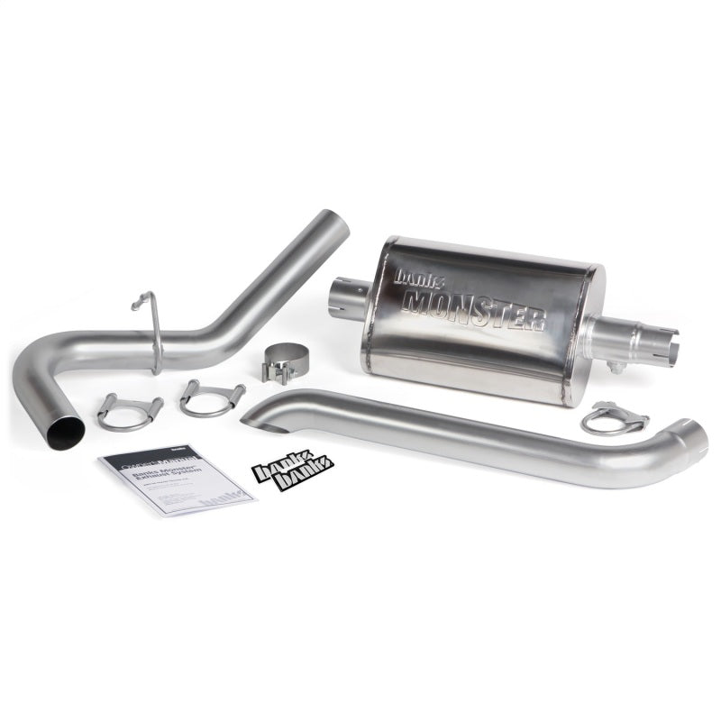 Banks Power 87-01 Jeep 4.0L Cherokee Monster Exhaust System 0W6CW 51360 Photo - Primary