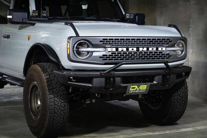 DV8 Offroad 21-22 Ford Bronco Factory Front Bumper Licence Relocation Bracket - Front LPBR-01 LPBR-01 User 1