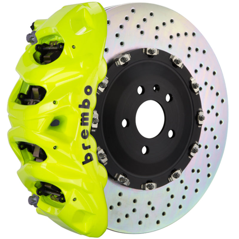 Brembo 25+ BMW X3 M50 xDrive (G45) Front GT BBK 8 Piston Cast 412x38 2pc Rotor Drilled- Fluo. Yellow 1Q1.9638A7 1Q1.9638A7 User 1