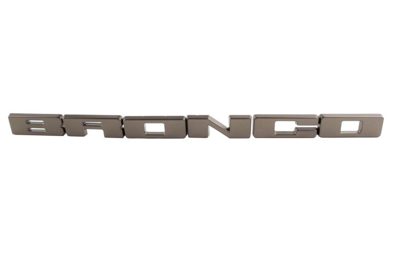 Ford Racing 2021+ Bronco Grille Lettering Overlay Kit - Bronze M-1447-BLBR M-1447-BLBR Photo - Primary