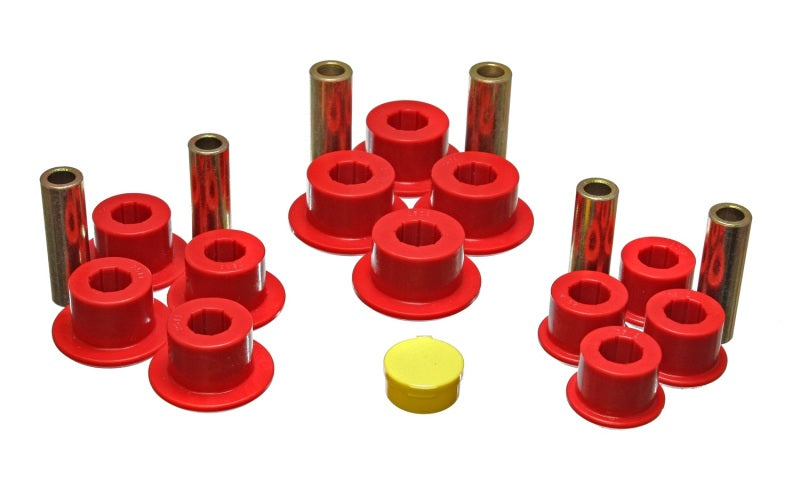 Energy Suspension Leaf Spring Bushing Set Red Chevrolet Silverado 1500 Base 1999-2004 3.2141R Photo - Primary