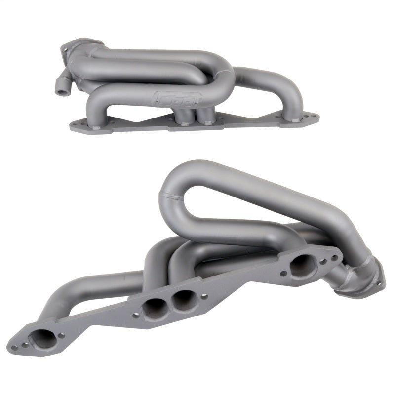 BBK 96-98 GM Truck SUV 5.0 5.7 Shorty Tuned Length Exhaust Headers - 1-5/8 Chrome 4007 4007 Photo - Unmounted