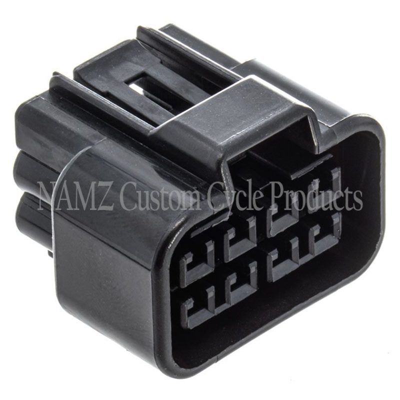 NAMZ Metric 8-Position Female Connector Kit Incl. Wire Seals/Terminals/Locking TPA (Single) NC-FW-08F NC-FW-08F Photo - Primary