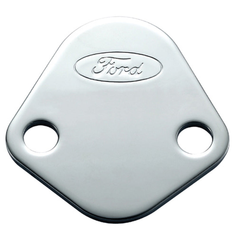 Ford Fuel Pump Block-Off Plate Chrome w/Ford Logo FRD302-290 302-290 User 1