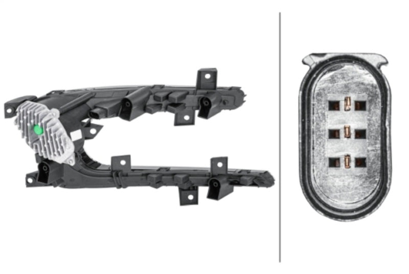 Hella 2015-2019 Volkswagen e-Golf Daytime Running Light Left 354843171 354843171 Photo - Unmounted