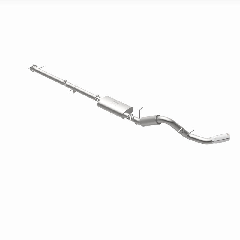 Magnaflow 2022+ GM 2500/3500HD 6.6L Gas Single Passenger Side Rear Exit Cat-Back Exhaust 19524 19524 360 Degree Image Set