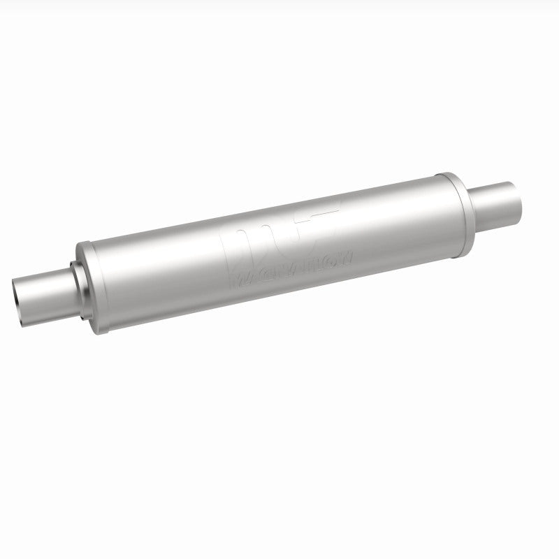 MagnaFlow 4" Round Center/Center Straight Through Performance Muffler 10424 360 Degree Image Set