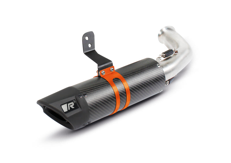 Remus 2020+ KTM 390 Adventure (Euro 4) Sport Flow Carbon Slip On w/Orange Clamp 54483 652020 54483 652020 User 1