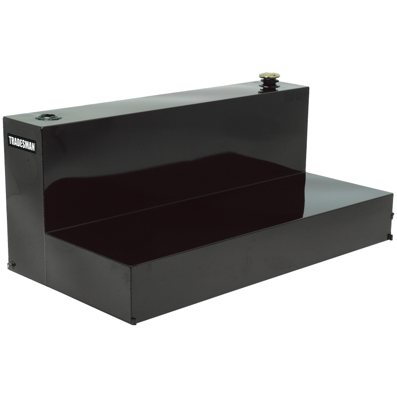 Tradesman Steel L-Shape Liquid Storage Tank (Full Size) - Black 73098 73098 User 1