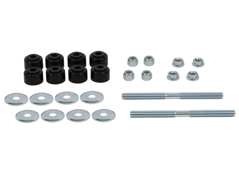 Whiteline Plus Universal Sway Bar Link Threaded Rod w/ Poly Bushes 140mm W21806S W21806S Photo - Primary