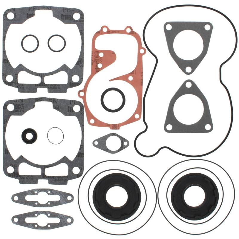 Vertex Pistons Vertex Gaskets 2007 Polaris 600 HO IQ F/O Complete Gasket Kit w/ Oil Seals 711297 711297 Photo - Primary
