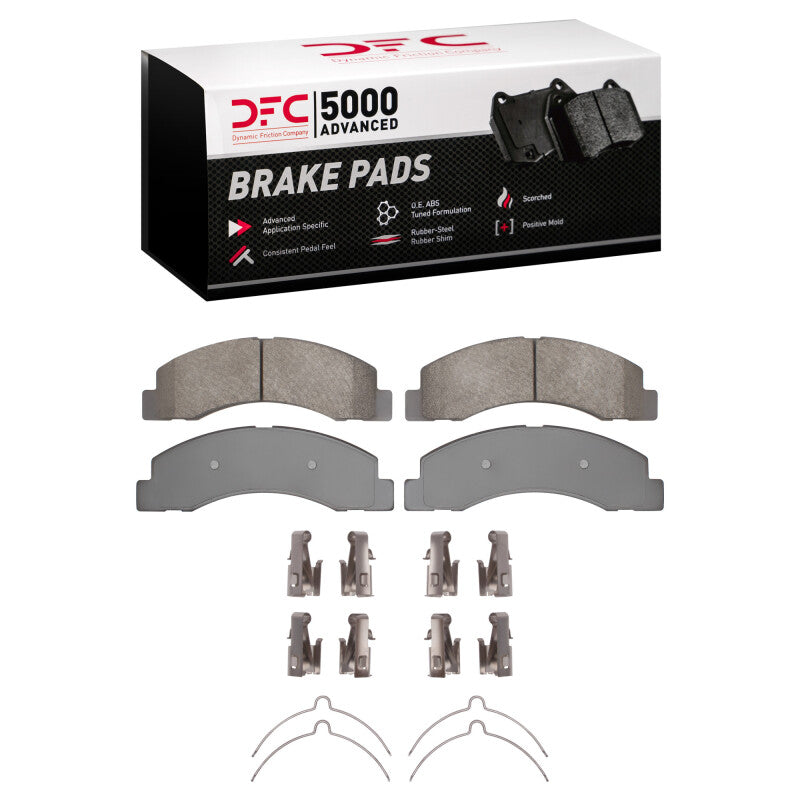 DFC DFC 5000 Advanced Semi Met Brake Pads Brakes, Rotors & Pads Brake Pads - OE main image