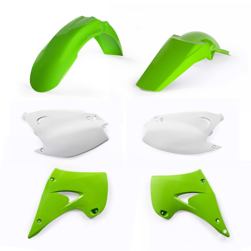 Acerbis 03-05 Kawasaki KX125/ 03-07 KX250 Plastic Kit - Original 05 2041100206 2041100206 Photo - Primary