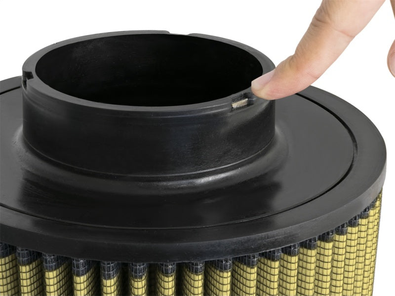 aFe Magnum FLOW PRO GUARD7 Universal Air Filter: 4 F x 8-1/2 B x 8-1/2 T x 72-90058 Photo - Unmounted