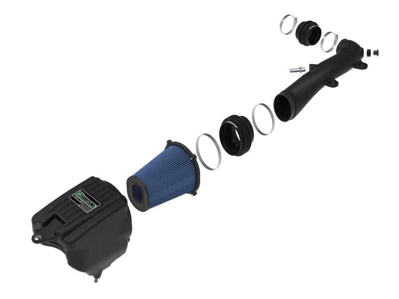 aFe Quantum Pro 5R Cold Air Intake System 18-19 Jeep Wrangler (JL) V6-3.6L 53-10017R 53-10017R Photo - Unmounted