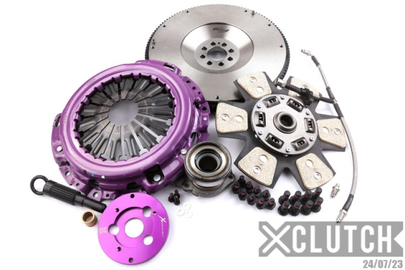 XCLUTCH 09-20 Nissan 370Z Touring Sport 3.7L Stage 2 Sprung Ceramic Clutch Kit XKNI25688-1B XKNI25688-1B Photo - Primary
