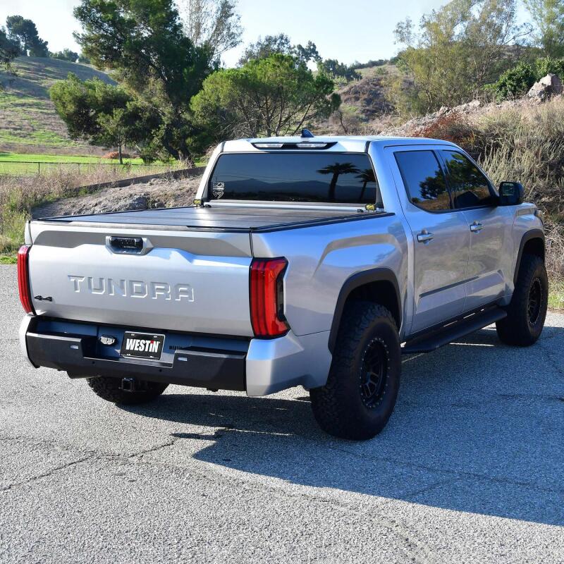 Westin 22-24 Toyota Tundra Pro-Series Rear Bumper - Textured Black 58-421185 58-421185 Photo - Mounted