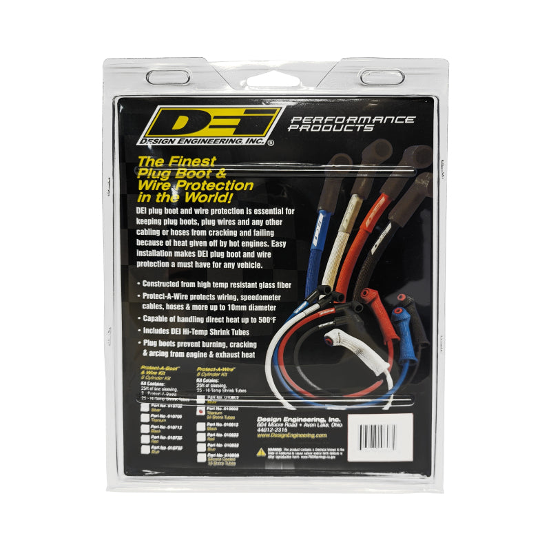 DEI Protect-A-Wire V8 Kit -Titanium 10603 10603 Photo - Unmounted