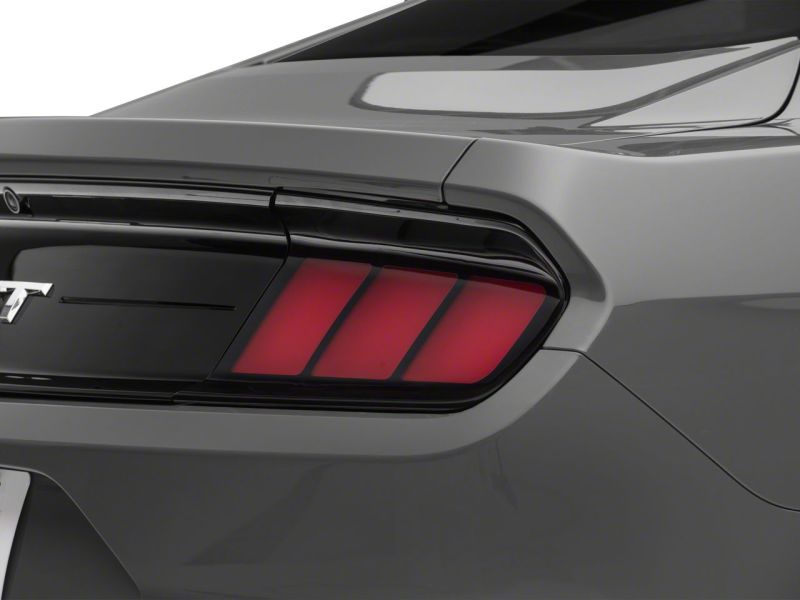 Raxiom 15-23 Ford Mustang Profile LED Tail Lights Gloss Blk Housing- Red Lens 402182 402182 Photo - Close Up
