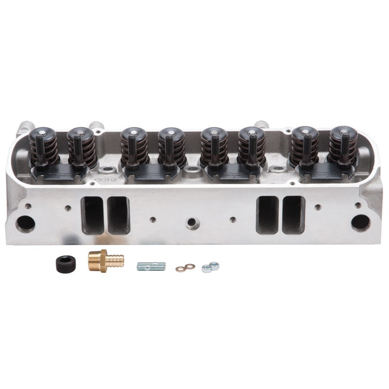 Edelbrock Cylinder Head, Pontiac, Performer D-Port, 72CC Chambers, for Hydraulic 61595 Photo - Primary