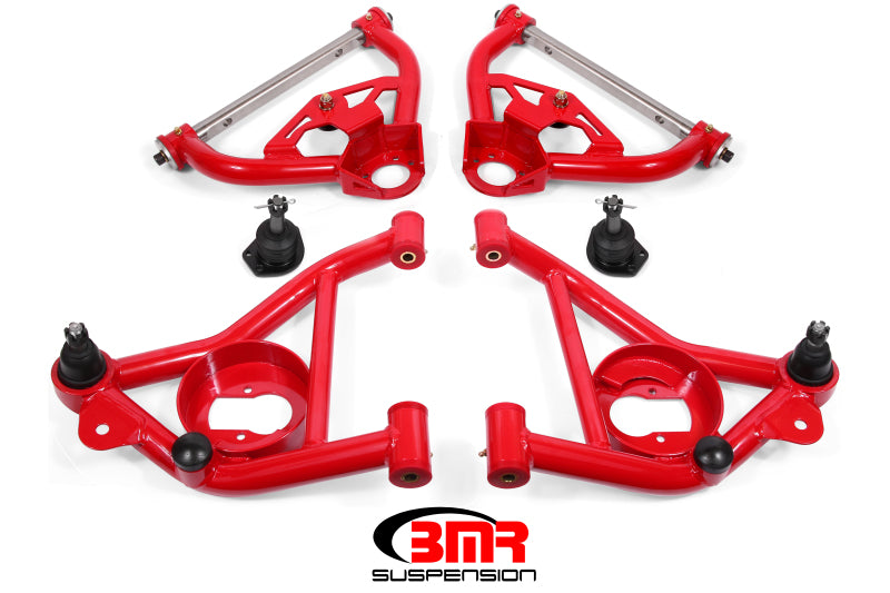 BMR 78-87 G-Body Upper And Lower A-Arm Kit - Red AA030R AA030R Photo - Primary