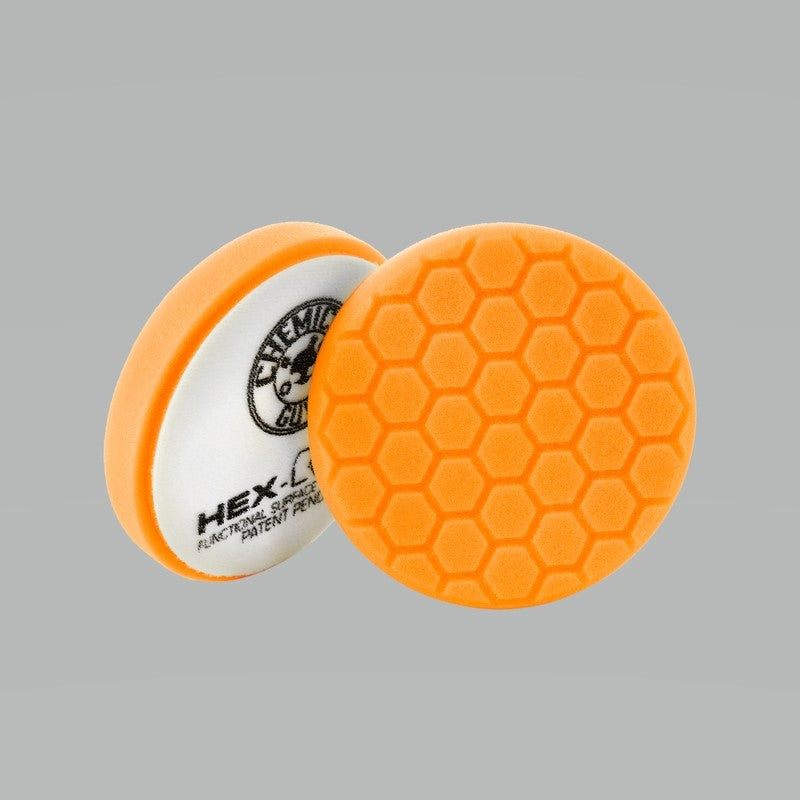 Chemical Guys Hex-Logic Self-Centered Medium-Heavy Cutting Pad - Orange - 4in (P24) BUFX_102HEX4 BUFX_102HEX4 User 1