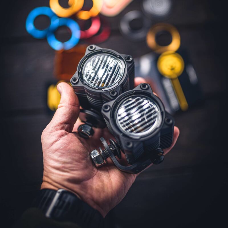 KC HiLiTES FLEX ERA 1 (Single Bezel Ring) - Black 30577 30577 Photo - lifestyle view