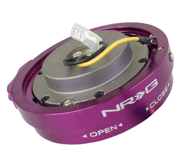 NRG Quick Release Kit Thin Version Purple SRK-400PP Photo - Primary