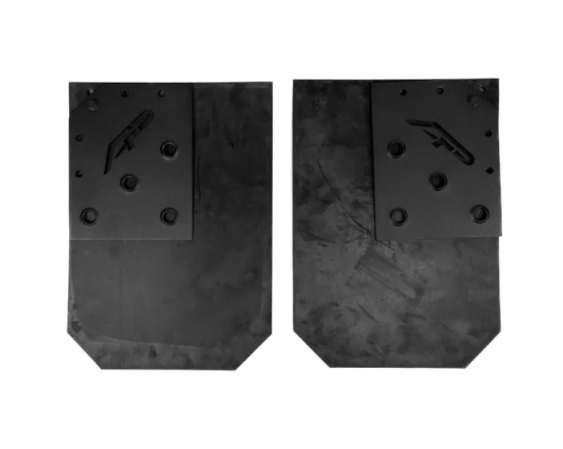 Agency Power 20-22 Polaris RZR Pro XP/ 22-23 Polaris RZR Pro R Black Rear Mud Guards AP-PROXP-810-BLK