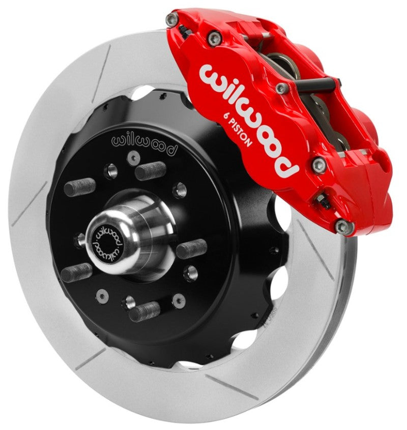 Wilwood 70-81 FBody/75-79 A&XBody FNSL6R Frt Brk Kit 12.88in Rtr Red Caliper Use w/ Pro Drop Spindle 140-15982-R 140-15982-R User 1