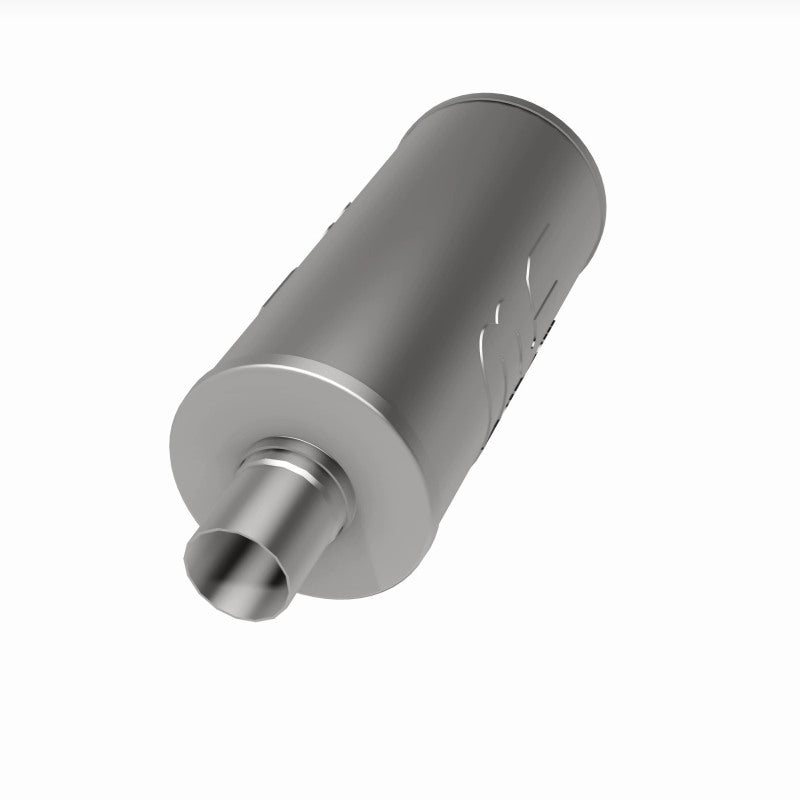 MagnaFlow 6" Round Center/Center Performance Muffler With Tip 14846 360 Degree Image Set