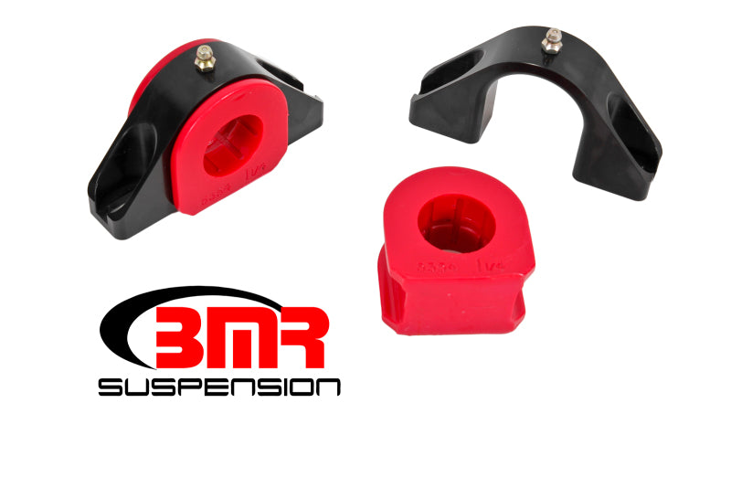 BMR Suspension Sway Bar Mount, Billet Alum Mount, 1.25" Poly Bushings SMK009 Photo - Close Up