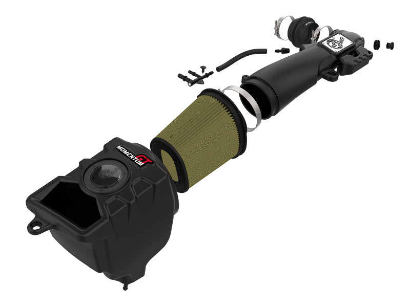 aFe Momentum GT Cold Air Intake System w/ Pro Guard 7 Media 18-19 Jeep Wrangler (JL) L4-2.0L (t) 50-70035G 50-70035G Photo - Unmounted