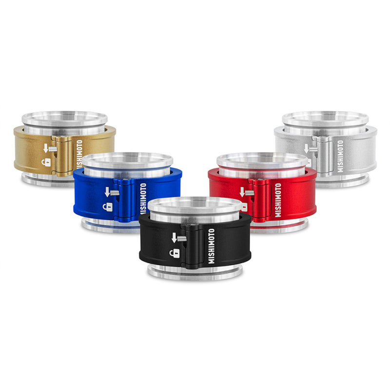 Mishimoto 2.5in Quick Release Clamp Assembly - Black MMCLAMP-QD-25BK MMCLAMP-QD-25BK Photo - Primary