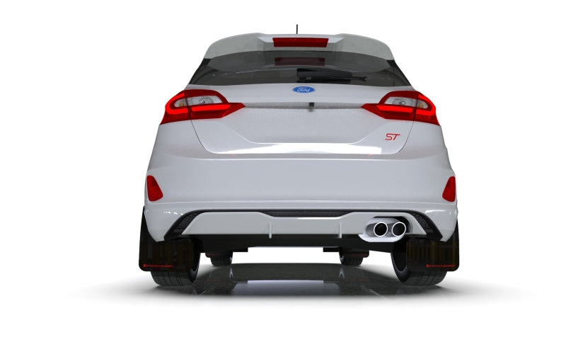 Rally Armor 18-22 Ford Fiesta ST MK8 Black UR Mud Flap w/ Blue Logo MF60-UR-BLK/BL MF60-UR-BLK/BL User 1