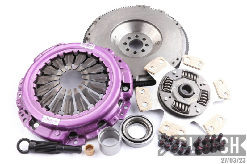 XCLUTCH 03-06 Nissan 350Z Track 3.5L Stage 2R Extra HD Sprung Ceramic Clutch Kit XKNI25525-1R XKNI25525-1R Photo - Primary