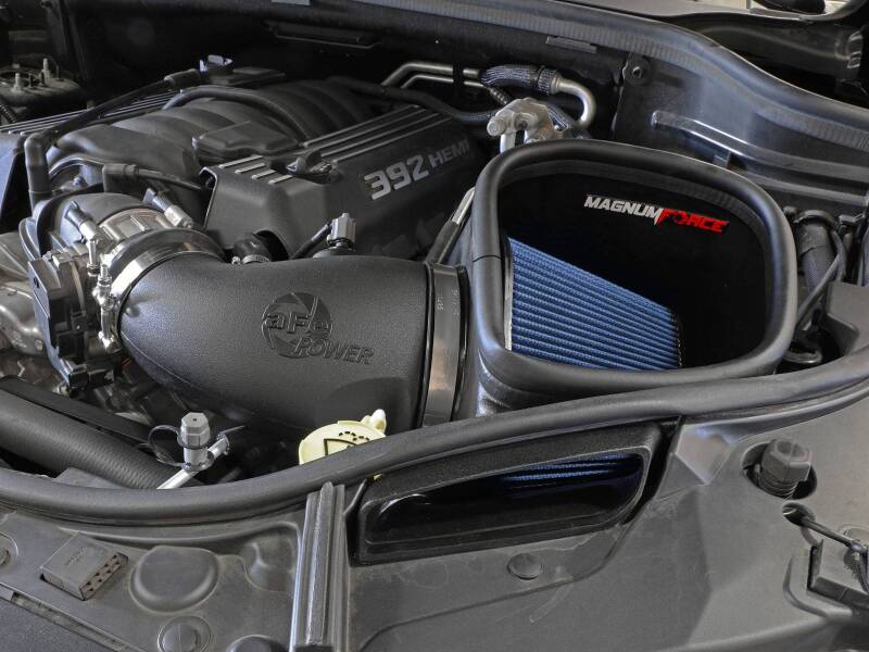aFe MagnumFORCE Intake Stage-2 Pro 5R 12-21 Jeep Grand Cherokee (WK2) V8-6.4L HEMI 54-13063R 54-13063R Photo - Mounted