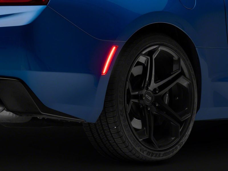 Raxiom 16-23 Chevrolet Camaro Axial Series LED Front and Rear Side Markers- Clear CC2933 CC2933 Photo - Close Up