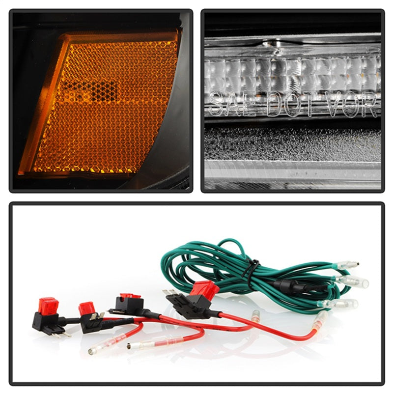 SPYDER Apex 14-20 Toyota 4Runner High-Power LED Module Headlights - Black (PRO-YD-T4R14AP-SEQ-BK) 5088697 5088697 Photo - Unmounted