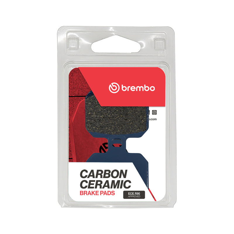 Brembo OE 04-13 Derbi GPR Racing 50cc/08-15 Rieju Tango 250cc Carbon Ceramic Brake Pad - Front 07BB20CC 07BB20CC User 1