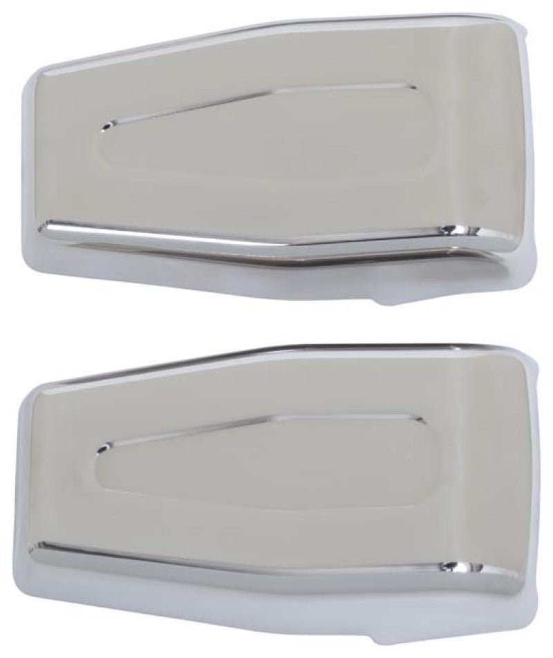 Kentrol 07-18 Jeep Wrangler JK Liftgate Hinge Overlays Pair - Polished Silver 30018 30018 Photo - Primary