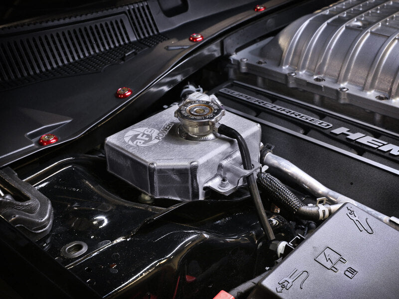 aFe 15-23 Dodge Challenger BladeRunner GT Series Supercharger Coolant Expansion Tank 46-51002 46-51002 Photo - Mounted