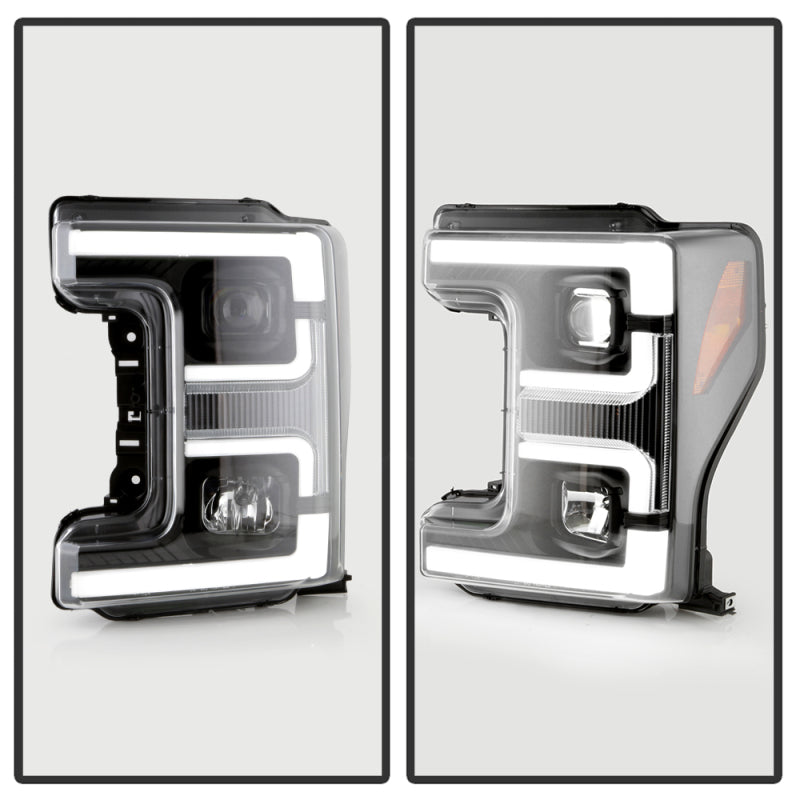 Spyder 17-18 Ford F250/F350/F450 Halogen Model Only -White Light Bar- Black- PRO-YD-FS17HALSI-BK 5087850 5087850 User 6
