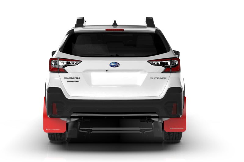 Rally Armor 20+ Subaru Outback UR Black Mud Flap w/ White Logo MF66-UR-BLK/WH MF66-UR-BLK/WH User 4