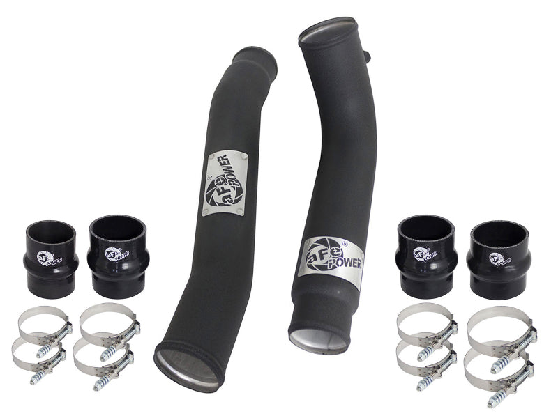 aFe BladeRunner Intercooler Tubes Hot and Cold Side - Dodge RAM Diesel Tru 46-20034-B Photo - Unmounted