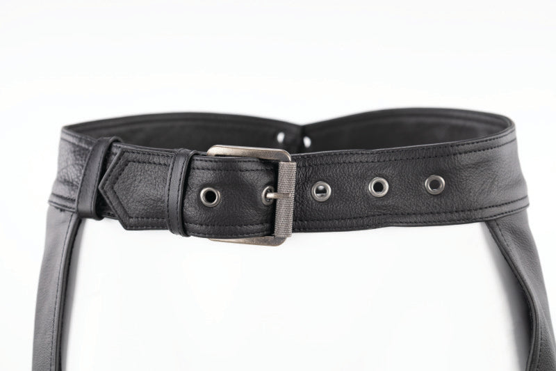 Kuryakyn Leather By River Road Plains Leather Chaps Black Womens - Small 094425 094425 User 3